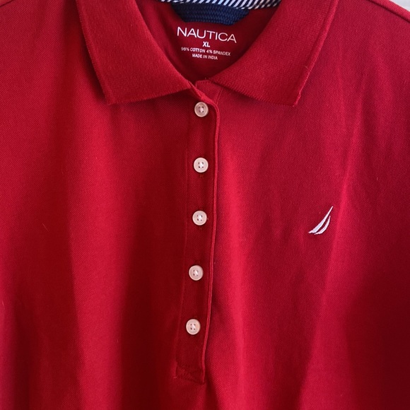 Nautica big girls polo style shirt. - Picture 4 of 8